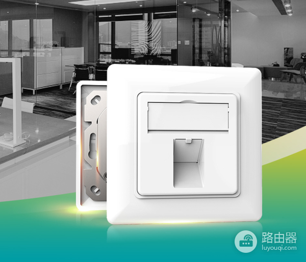 wifi插座面板怎么安装(办公/家用网络面板接线安装方法)