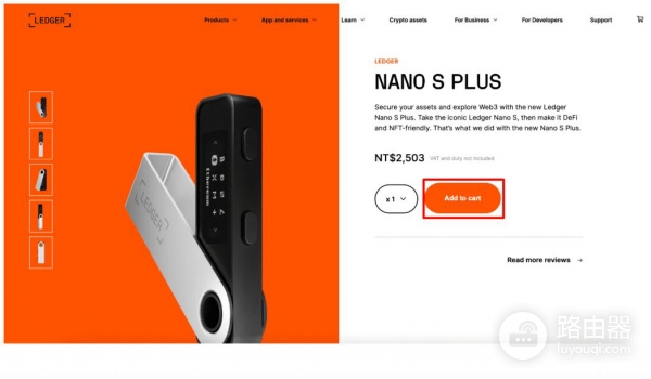 Ledger冷钱包官网购买地址！安装官方软件Ledger Live