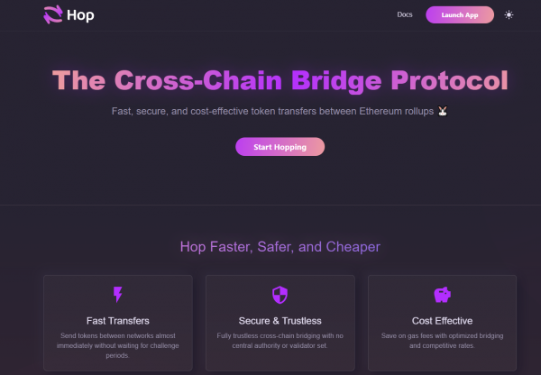 Hop Protocol是什么？ETH Layer2最快跨链桥使用教程