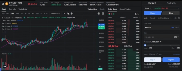 Phemex开户、充值和交易官方App下载！功能、费用与安全深度测评