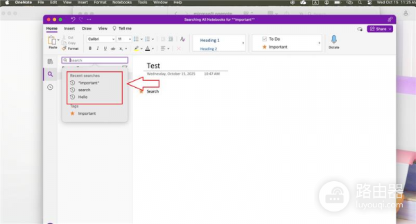 mac版onenote搜索记录怎么删除？macos笔记历史清理教程