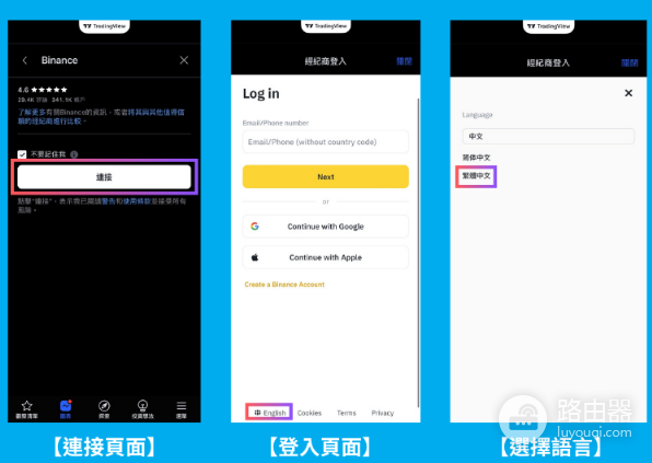 TradingView如何连接到币安? TradingView连接币安教程