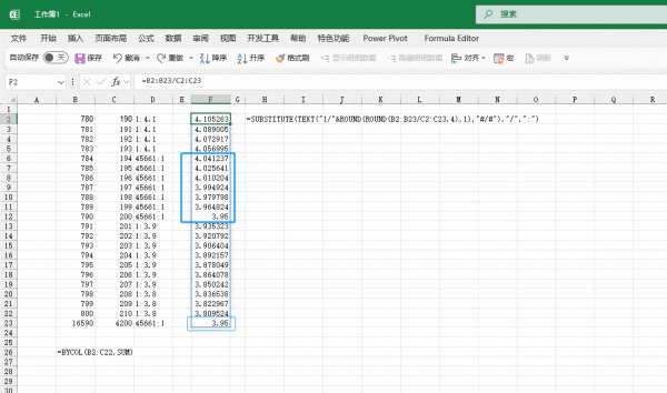 excel除法计算结果变日期数字？1:4格式报错解决方法