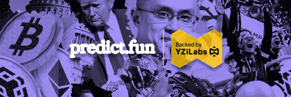 猜比特币涨跌还能赚利息？Predict.fun正在改变预测市场