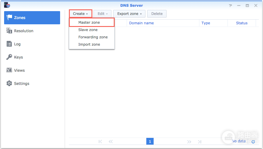 wifi的搜索域怎么设置(如何通过 Synology DNS Server 设置域)