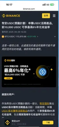 如何在币安使用USCD进行理财？投资USCD了解它的风险与机会