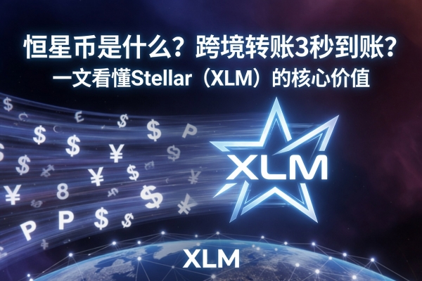 恒星币是什么？跨境转账3秒到账？一文看懂Stellar（XLM）的核心价值