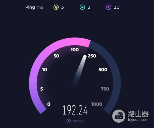 500M宽带测速只有100M多点?
