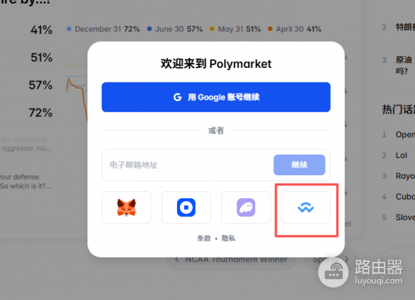 使用安币钱包连接Polymarket的完整步骤（2026最新）