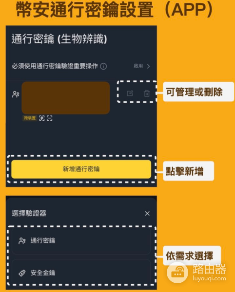 币安通行秘钥如何设置? 币安通行密钥验证失败怎么办?