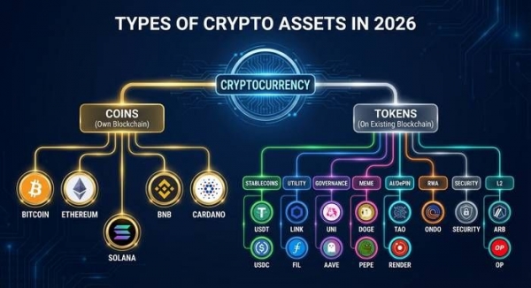 币、代币、山寨币有什么区别，不同类型代币都有什么用