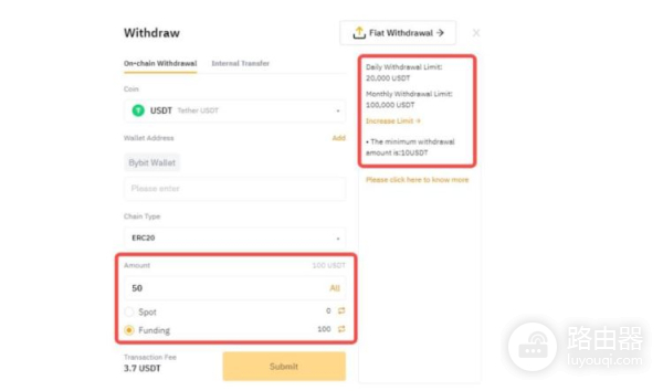 Bybit链上提币USDT快不快?Bybit与币安之间的转U操作