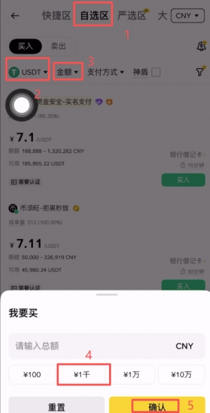 币安自选区购买USDT？欧易与币安USDT价格差异分析