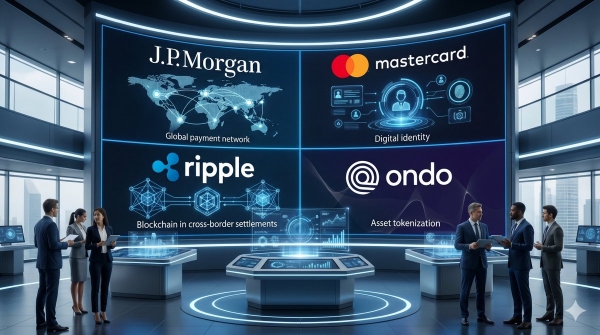 Mastercard、摩根大通联手Ripple：RWA代币化国债结算试验成功