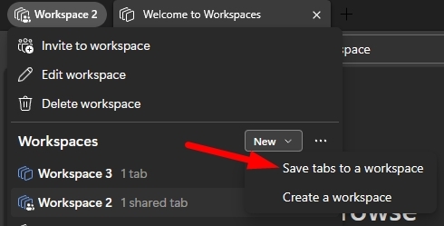 edge工作区如何关闭共享？解除共享状态与迁移标签页教程