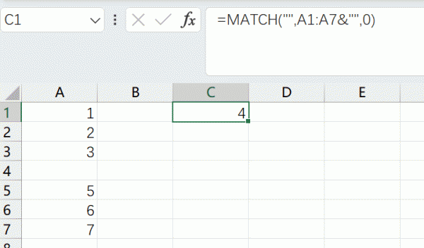 excel中match函数查找空值返回#N/A怎么办？连接空文本修复教程