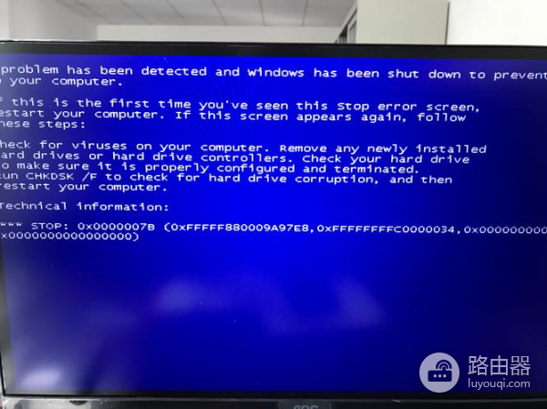 加装硬盘蓝屏了如何解决