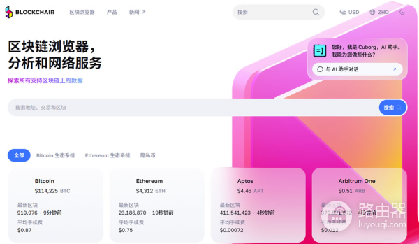 区块链生态免费的链上数据查询工具大全
