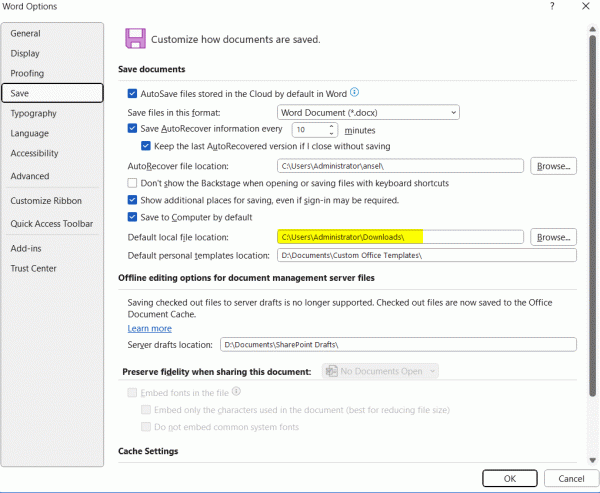 word默认本地保存位置注册表修改失效怎么办？word路径设置方法
