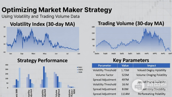如何通过波动性和成交量来优化做市商策略?