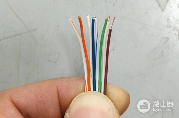 网线水晶头接法顺序说明(T568A/T568B)