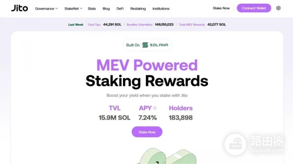 Jito Network是什么?JTO代币是什么?Solana staking额外收益新玩法