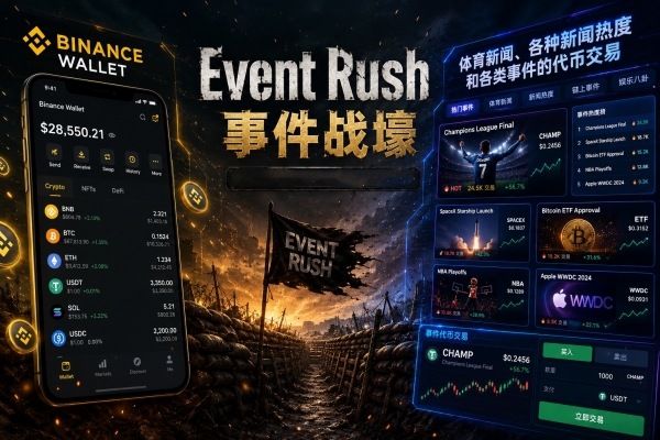 an币钱包Event Rush（事件战壕）怎么玩？和传统预测市场的区别