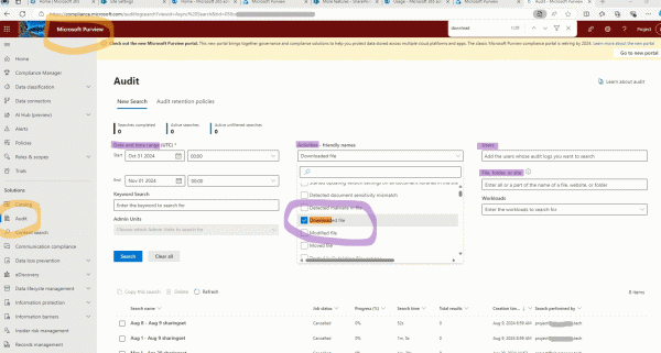 sharepoint文件下载记录查询教程：如何定位具体用户下载时间