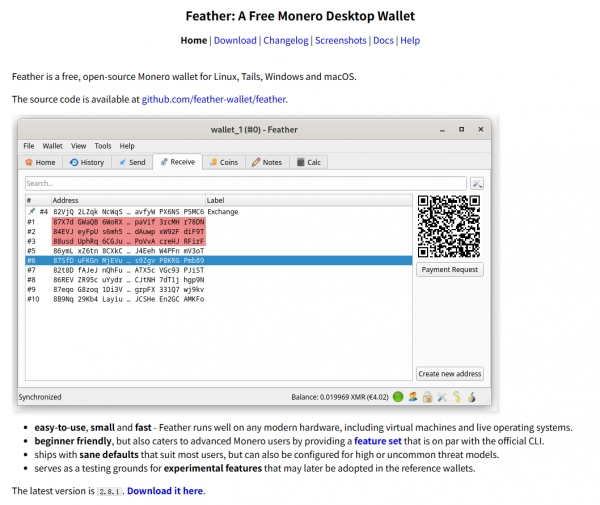 Feather Wallet安全吗？Monero隐私钱包详细测评与使用指南