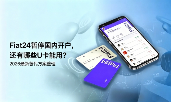 Fiat24暂停国内开户,还有哪些U卡能用?2026最新替代方案整理