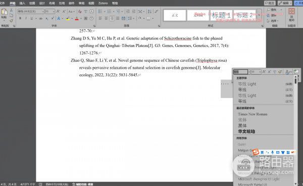 word无法修改英文格式字体怎么办？times new roman设置失效修复教程