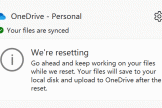 onedrive登录显示we're resetting闪退怎么办？应用重置卡死解决方法