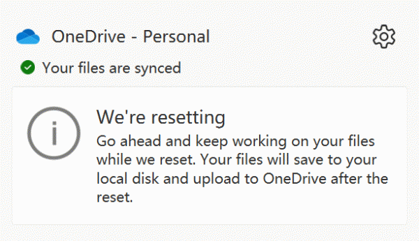 onedrive登录显示we're resetting闪退怎么办？应用重置卡死解决方法