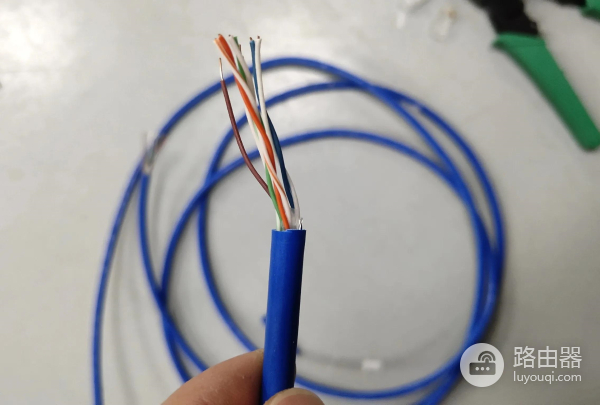 网线水晶头接法顺序说明(T568A/T568B)