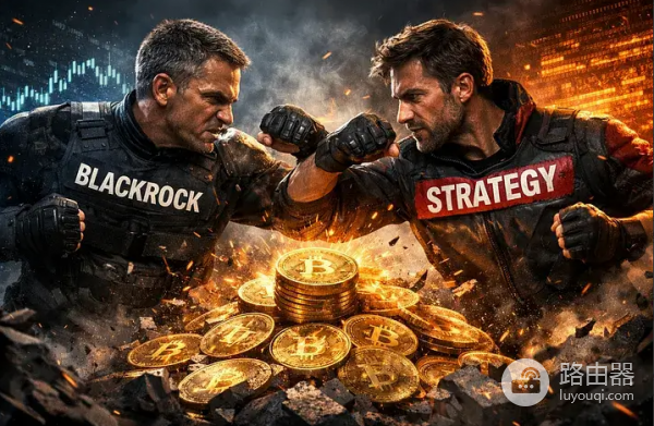 贝莱德与Strategy的比特币竞赛，供应紧缩正在发生