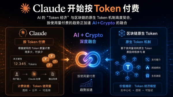 Claude开始按Token付费，AI+Crypto正在加速融合