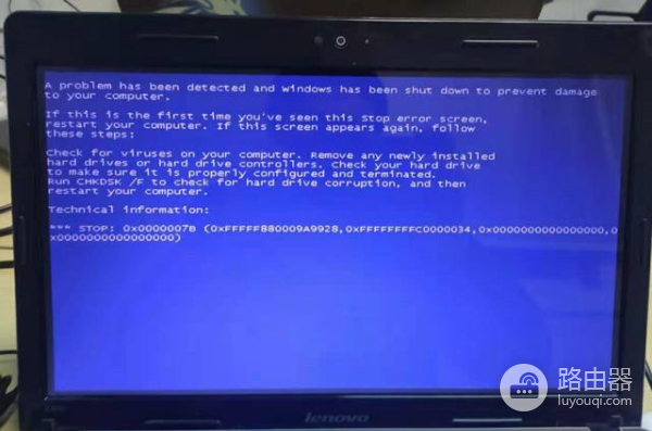 如何解决暗影精灵8蓝屏