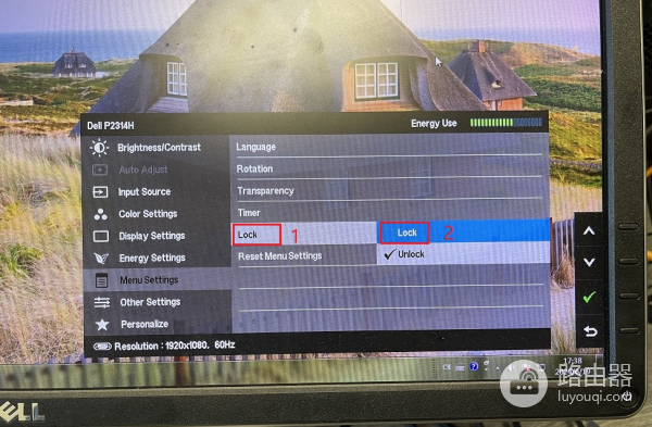 DELL显示器怎么解锁，DELL显示器解锁OSD的方法