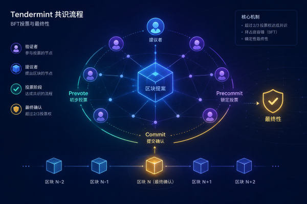 Tendermint共识是什么?BFT投票轮次和最终性机制详解