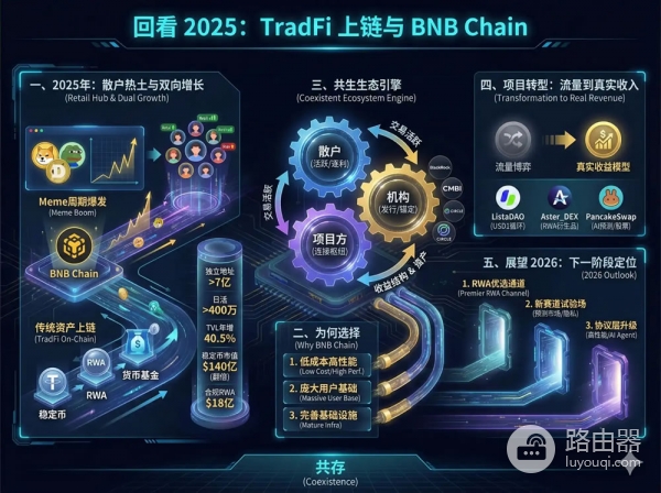 为什么传统资金选择在BNB Chain？散户、机构、协议能全挤在一条链上