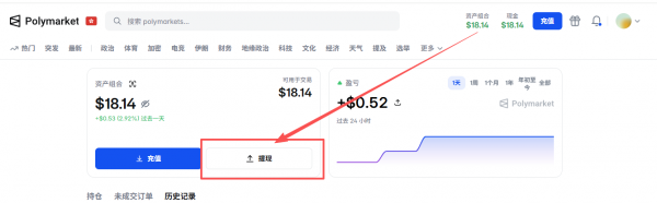 Polymarket提现热钱包教程：Polygon网络地址复制与到账确认