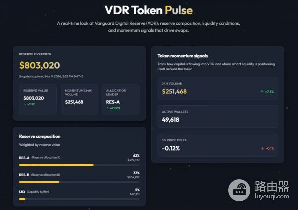 VDR Coin是什么？？Solana上的数字储备新星