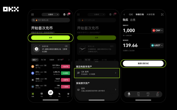 欧义C2C买USDT新手教程：支付宝入金详细步骤（2026最新）