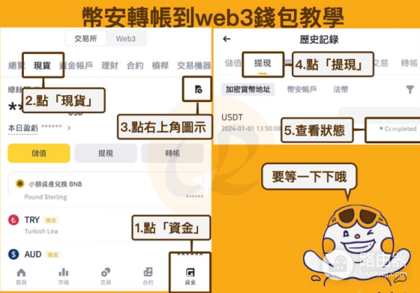 币安如何转币? 币安如何转币给其他账户?