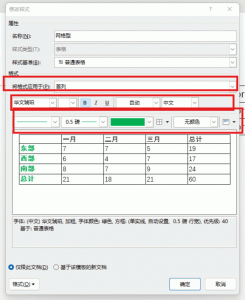 word修改表格样式首列不起作用怎么办？表格样式失效解决方法