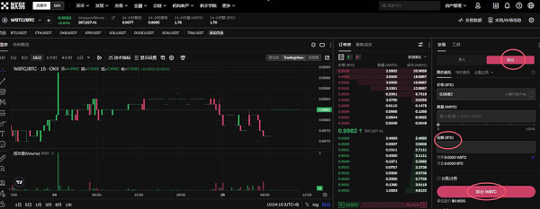 如何通过欧易OKX兑换wBTC为BTC