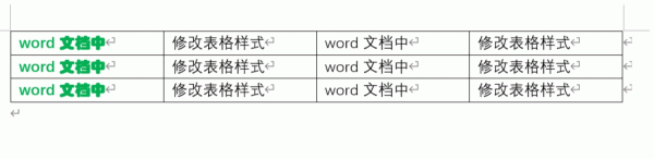 word修改表格样式首列不起作用怎么办？表格样式失效解决方法
