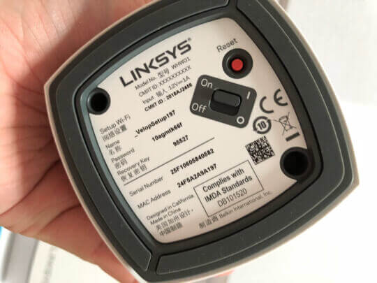 Mesh组网之:Linksys 领势 Velop 双频AC3900M路由器