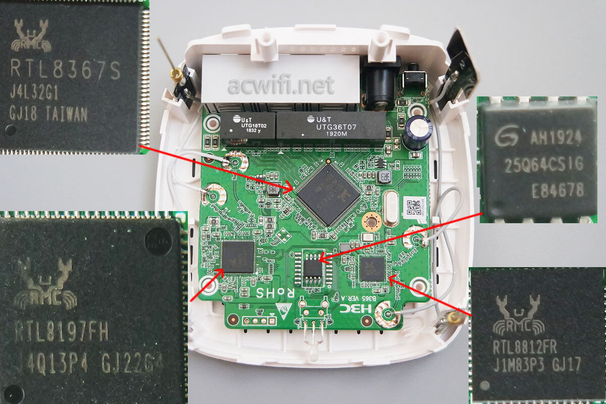 华三H3C MESH组网路由 B5跟B5mini拆机,看一下有啥区别