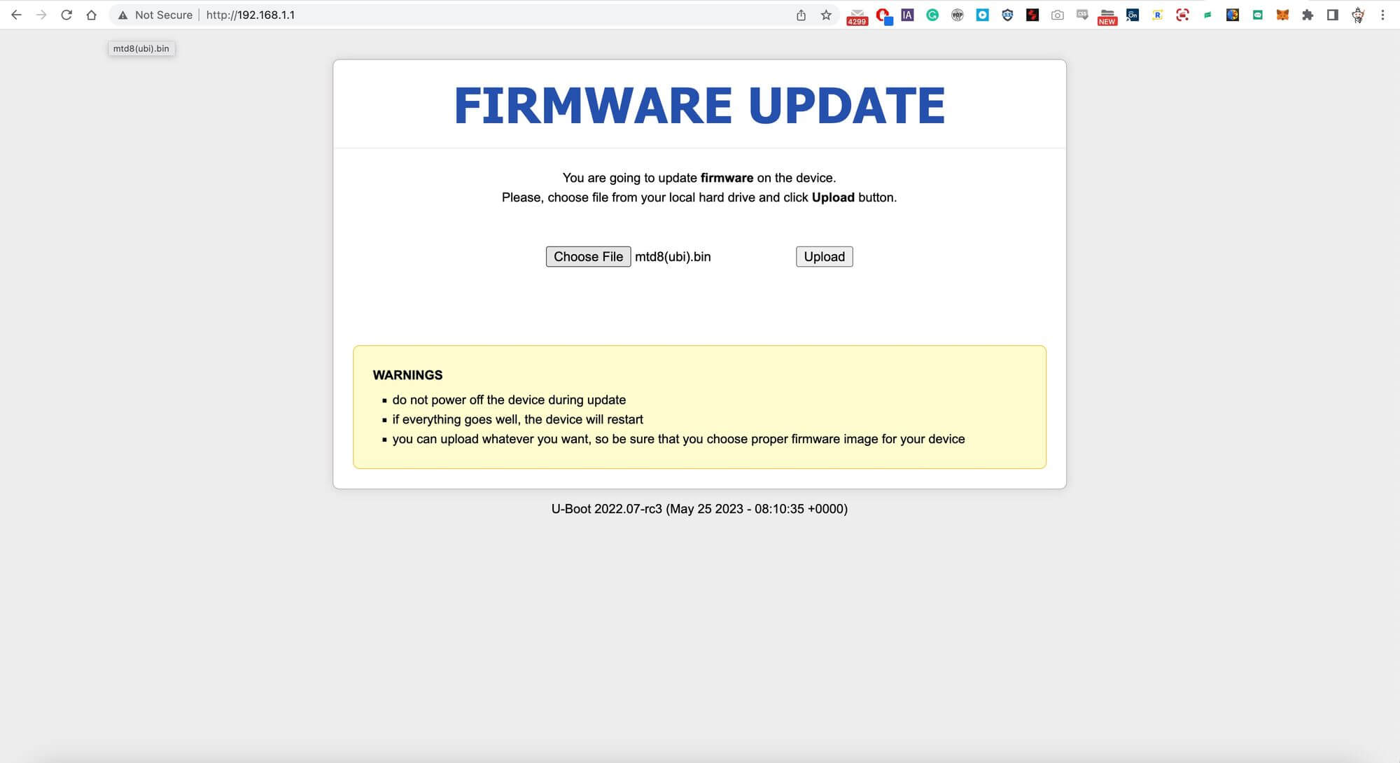 小米Redmi路由器AX3000(WR30U联通定制版)解锁 SSH 刷 openwrt